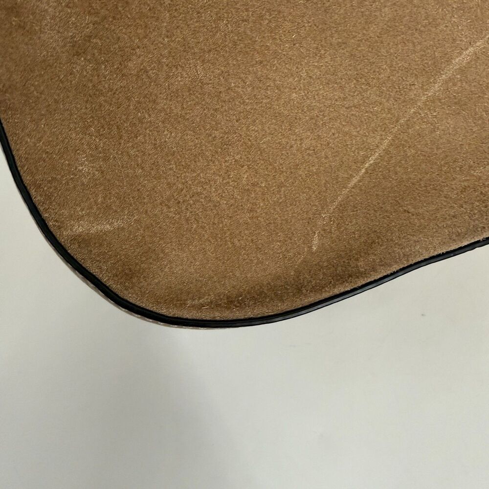 Coach Kleo Bag 23 Beige Suede Leather Buckle Crossbody Classic Luxury CA424 - Picture 7 of 16